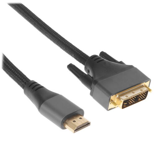 Купить Кабель однонаправленный Cablexpert HDMI - DVI-D, 1.8 м  9059991. Характеристики, отзывы и цены в Донецке