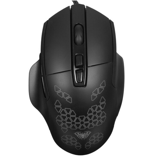 Купить Мышь проводная AULA F812 [80002159] черный  5606254. Характеристики, отзывы и цены в Донецке