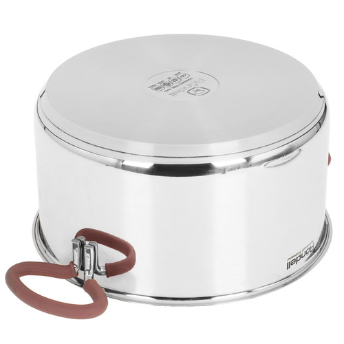 Купить Кастрюля Rondell Etery RDS-1600 5.1 л 24 см серебристый  9309601. Характеристики, отзывы и цены в Донецке