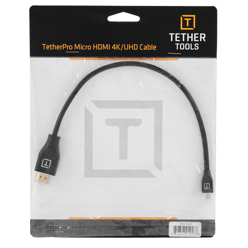 Купить Кабель однонаправленный Tether Tools HDMI - micro HDMI, 0.3 м  5605850. Характеристики, отзывы и цены в Донецке
