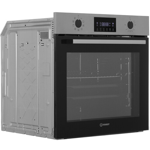 Купить Электрический духовой шкаф Indesit IFE 3841 J IX серебристый  9987780. Характеристики, отзывы и цены в Донецке