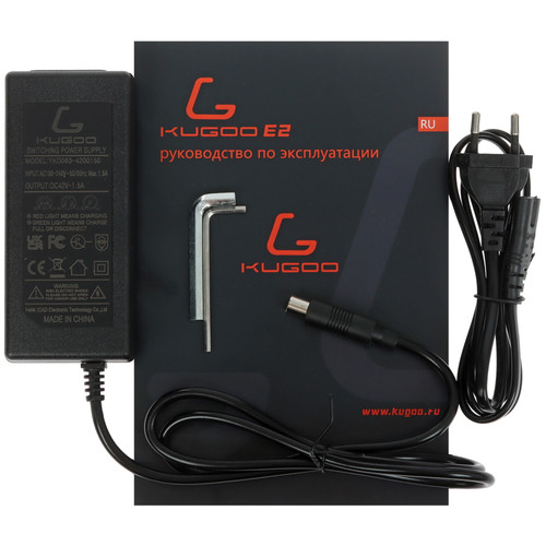 Купить Электросамокат Kugoo E2 черный  5641183. Характеристики, отзывы и цены в Донецке