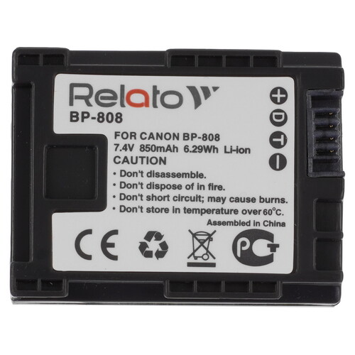 Купить Аккумулятор Relato BP-808/ BP-809  8118468. Характеристики, отзывы и цены в Донецке