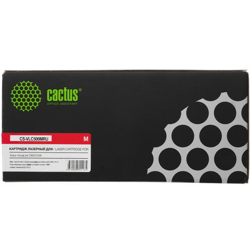 Купить Картридж лазерный Cactus CS-VLC500MRU пурпурный, с чипом  9914125. Характеристики, отзывы и цены в Донецке