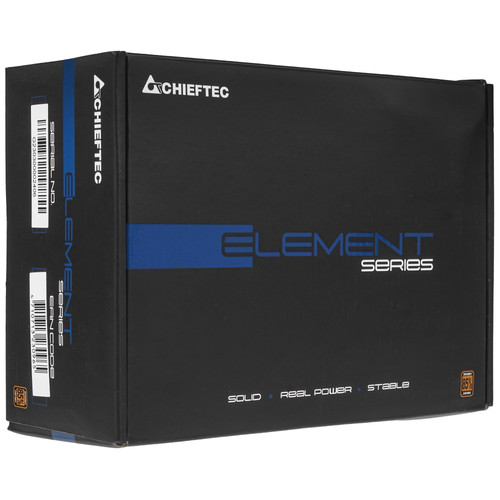 Купить Блок питания Chieftec ELEMENT 600W [ELP-600S] черный  1107519. Характеристики, отзывы и цены в Донецке