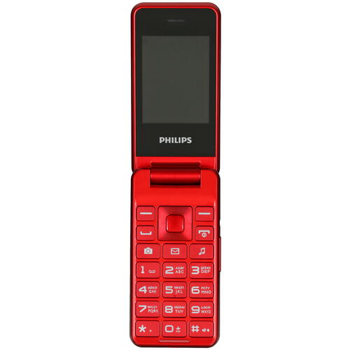 Купить Сотовый телефон Philips Xenium E2601 красный  5060083. Характеристики, отзывы и цены в Донецке