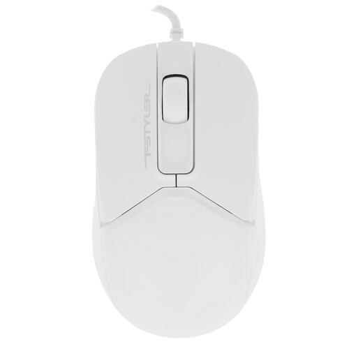 Купить Мышь проводная A4Tech Fstyler FM12  белый  4825110. Характеристики, отзывы и цены в Донецке