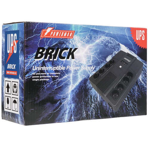 Купить ИБП Powerman BRICK 1000  9918164. Характеристики, отзывы и цены в Донецке