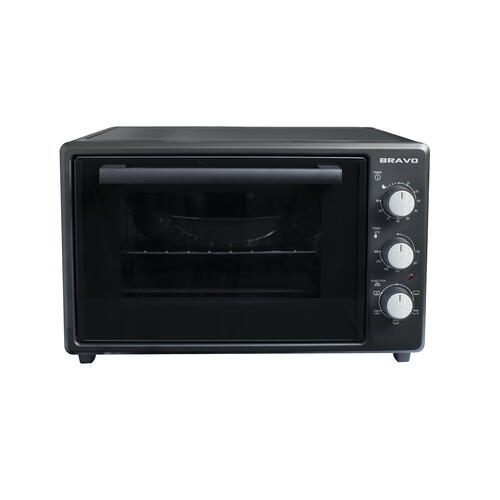 Купить Мини-печь BRAVO FO-381BL черный  9028338. Характеристики, отзывы и цены в Донецке