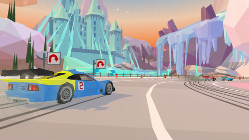 Купить Игра Hotshot Racing (Switch)  5483986. Характеристики, отзывы и цены в Донецке