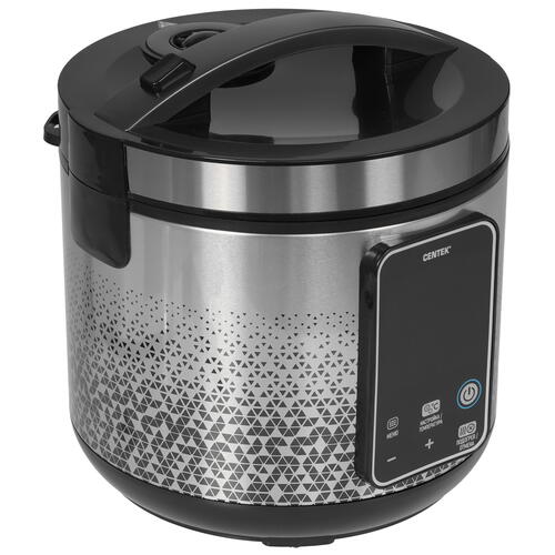Купить Мультиварка Centek CT-1499 серебристый  9055076. Характеристики, отзывы и цены в Донецке