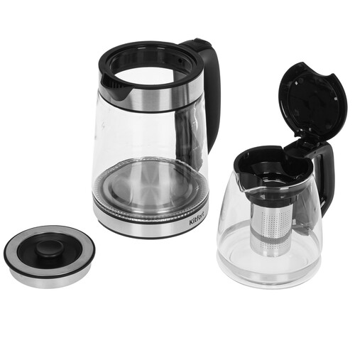 Купить Чайный набор Kitfort КТ-6736 черный  9259070. Характеристики, отзывы и цены в Донецке