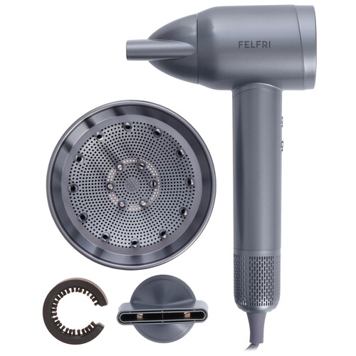 Купить Фен FELFRI BY-569 серебристый  9262908. Характеристики, отзывы и цены в Донецке