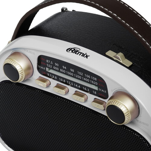Купить Радиоприемник Ritmix RPR-040 белый  9201111. Характеристики, отзывы и цены в Донецке