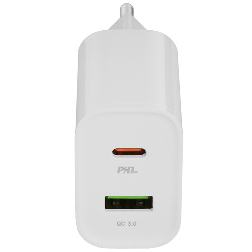 Купить Сетевое зарядное устройство Hoco C80A Plus Rapido белый  5636750. Характеристики, отзывы и цены в Донецке
