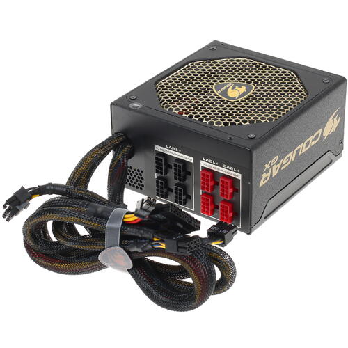 Купить Блок питания Cougar GX 1050W [CGR GX-1050] черный  1251170. Характеристики, отзывы и цены в Донецке