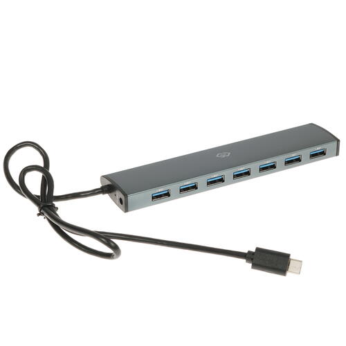Купить USB-разветвитель Digma HUB-7U3.0-UC-G  8130650. Характеристики, отзывы и цены в Донецке