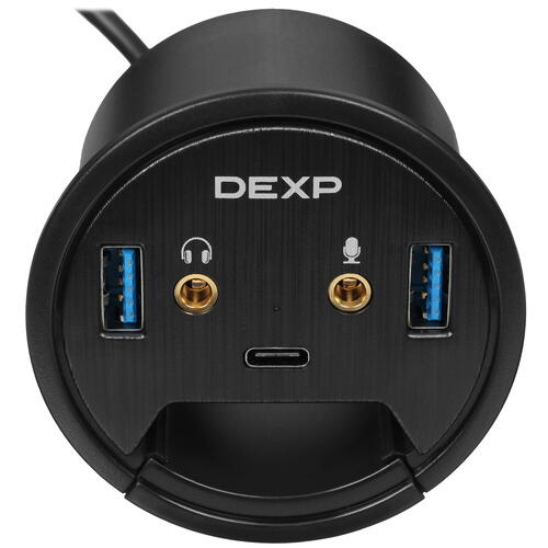 Купить USB-разветвитель DEXP (DESK-2U1C)  5401041. Характеристики, отзывы и цены в Донецке