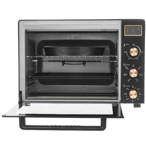 Купить Мини-печь Kraft Technology TCH-MO 6012 RKDGLB черный  8199699. Характеристики, отзывы и цены в Донецке