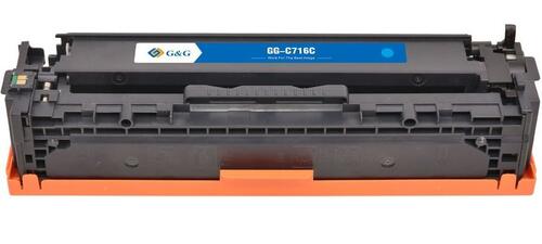 Купить Картридж лазерный G&G GG-C716C голубой, с чипом  9914048. Характеристики, отзывы и цены в Донецке