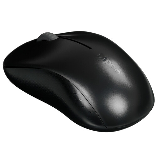 Купить Мышь беспроводная RAPOO M160 Silent  черный  9125962. Характеристики, отзывы и цены в Донецке