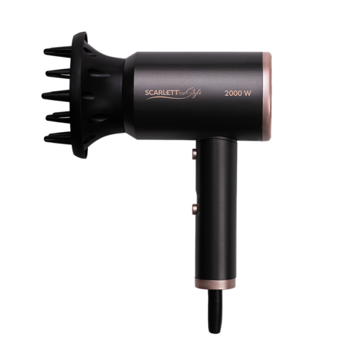 Купить Фен Scarlett SC-HD70I52 коричневый/розовый  9176053. Характеристики, отзывы и цены в Донецке