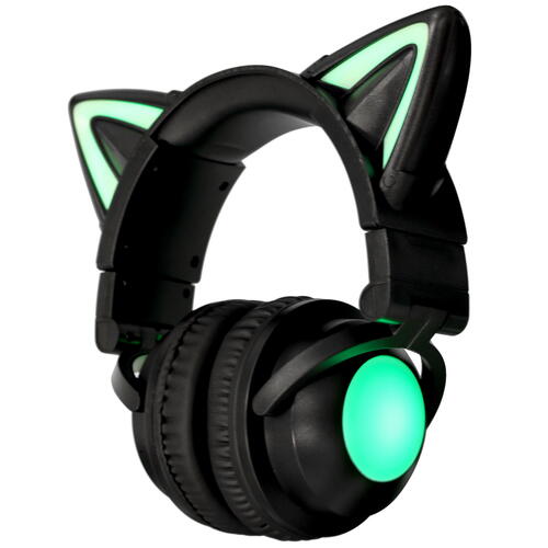 Купить Беспроводные/проводные наушники Qumo Party Cat Mini черный  5074909. Характеристики, отзывы и цены в Донецке