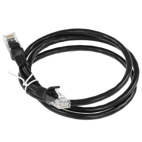 Купить Патч-корд Cablexpert PP6U-1M/BK  9154471. Характеристики, отзывы и цены в Донецке