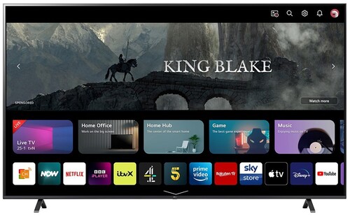 Купить 86" (217 см) Телевизор LG 86UR78006LB черный  5631286. Характеристики, отзывы и цены в Донецке