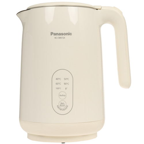 Купить Электрочайник Panasonic NC-CWK72A бежевый  9132200. Характеристики, отзывы и цены в Донецке