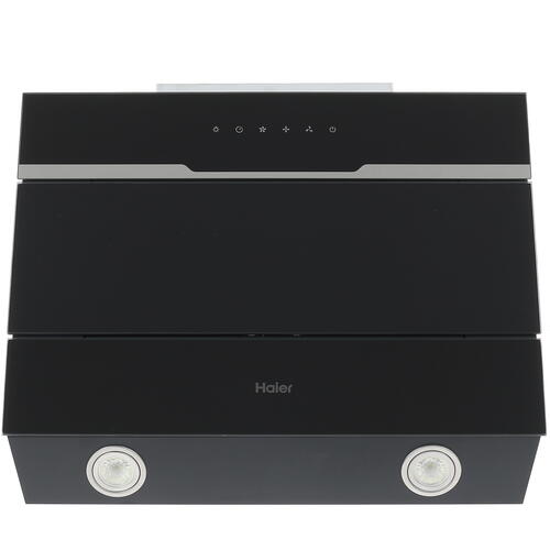 Купить Вытяжка наклонная Haier HVX-W692GBA черный/серебристый  1374247. Характеристики, отзывы и цены в Донецке