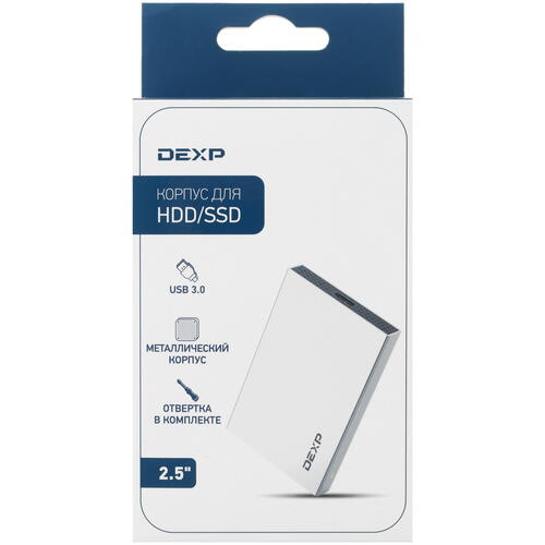 Купить 2.5" Внешний бокс DEXP 2518S3  1141760. Характеристики, отзывы и цены в Донецке