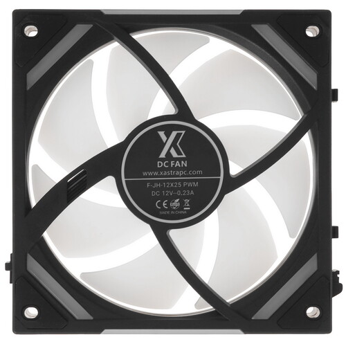 Купить Комплект реверсных вентиляторов XASTRA FS120B ARGB [FS120-3BA-SRX-GL] черный  5615660. Характеристики, отзывы и цены в Донецке