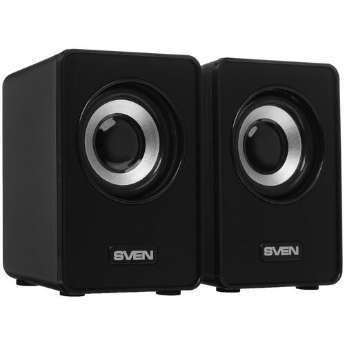 Купить Колонки SVEN 135 черный  4876453. Характеристики, отзывы и цены в Донецке