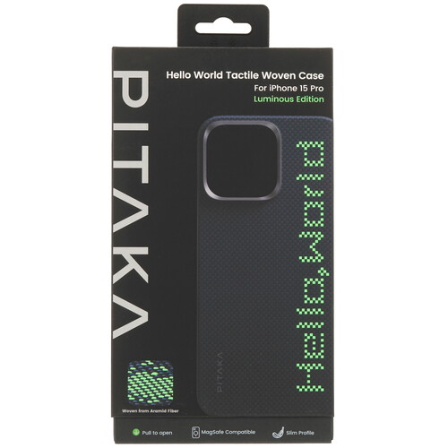 Купить Накладка  Pitaka Tactile Woven Case для Apple iPhone 15 Pro синий  5616080. Характеристики, отзывы и цены в Донецке