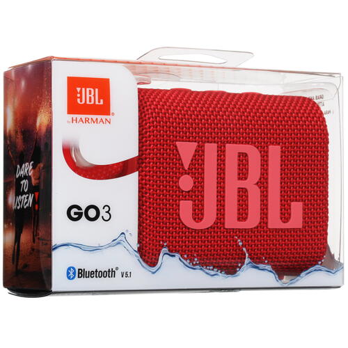 Купить Портативная колонка JBL GO 3, красный  4725196. Характеристики, отзывы и цены в Донецке