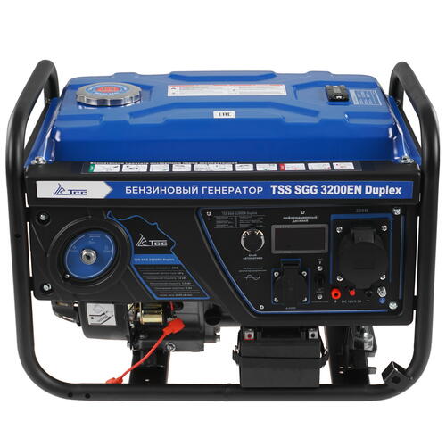 Купить Электрогенератор   бензиновый ТСС SGG 3200EN Duplex  5411109. Характеристики, отзывы и цены в Донецке