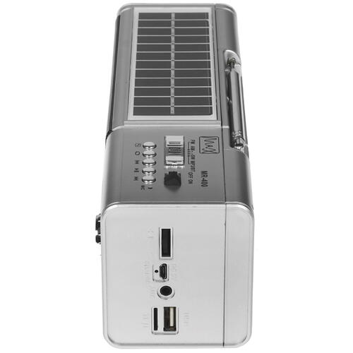 Купить Радиоприемник MAX MR-400 серебристый, черный  1371108. Характеристики, отзывы и цены в Донецке