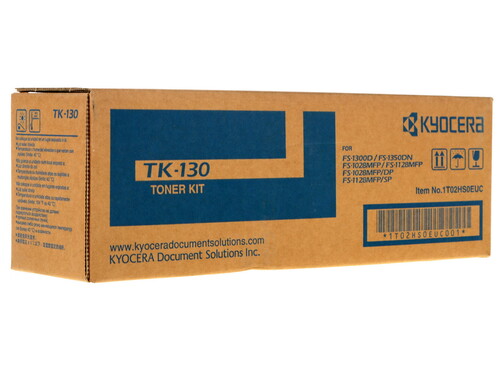 Купить Картридж лазерный Kyocera TK-130 черный, с чипом  0127989. Характеристики, отзывы и цены в Донецке