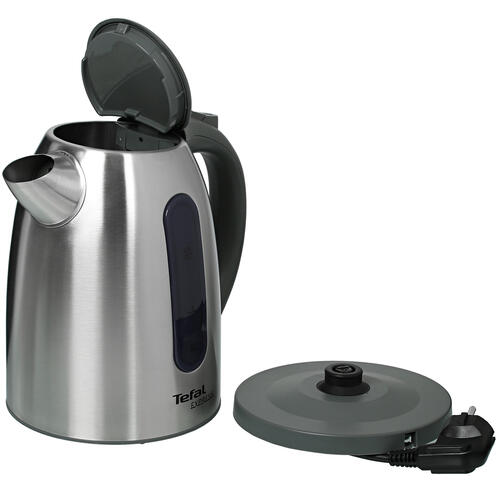 Купить Электрочайник Tefal Express KI170D30 серебристый  1242798. Характеристики, отзывы и цены в Донецке