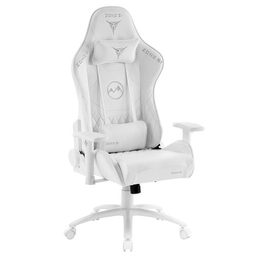 Купить Кресло игровое ZONE 51 FROST белый  9061725. Характеристики, отзывы и цены в Донецке