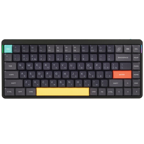 Купить Клавиатура проводная + беспроводная Nuphy AIR75v2  9192141. Характеристики, отзывы и цены в Донецке