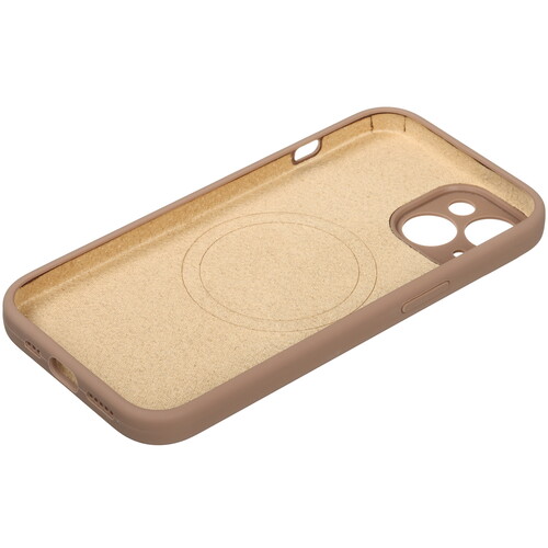 Купить Накладка  BoraSCO Liquid Case для Apple iPhone 15 бежевый  5601740. Характеристики, отзывы и цены в Донецке