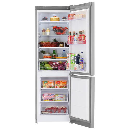 Купить Холодильник с морозильником   Indesit ITS 5180 XB серебристый  9082298. Характеристики, отзывы и цены в Донецке