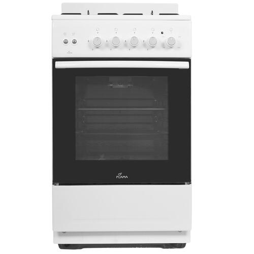 Купить Комбинированная плита Flama FK 1425 W белый  9973270. Характеристики, отзывы и цены в Донецке