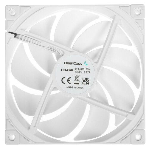 Купить Вентилятор DEEPCOOL FD14 [R-FD14-WHNPN1-G] белый  5496115. Характеристики, отзывы и цены в Донецке