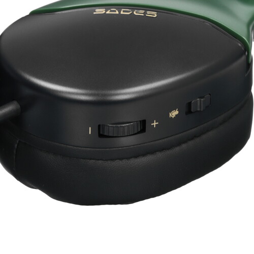 Купить Проводные наушники Sades SA-725 Spower зеленый 2024  5609818. Характеристики, отзывы и цены в Донецке