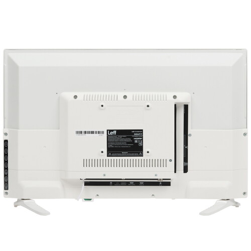 Купить 23.6" (60 см) Телевизор Leff 24H691T белый  9229056. Характеристики, отзывы и цены в Донецке