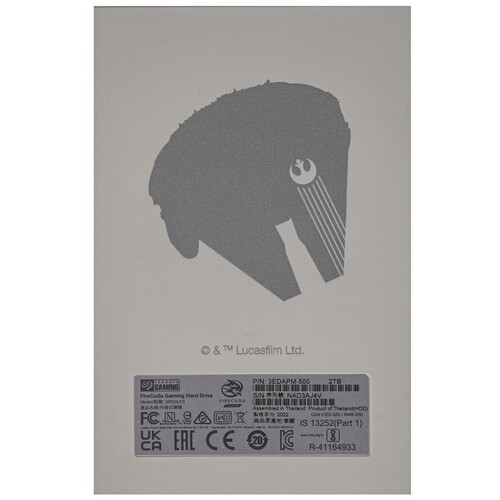 Купить 2 ТБ Внешний HDD Seagate FireCuda Han Solo Special Edition  5488202. Характеристики, отзывы и цены в Донецке