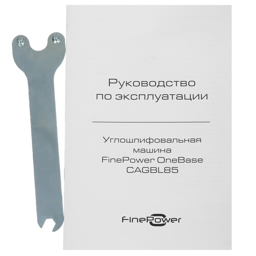 Купить Углошлифовальная машина (УШМ) FinePower CAGBL85 OneBase20  5433914. Характеристики, отзывы и цены в Донецке